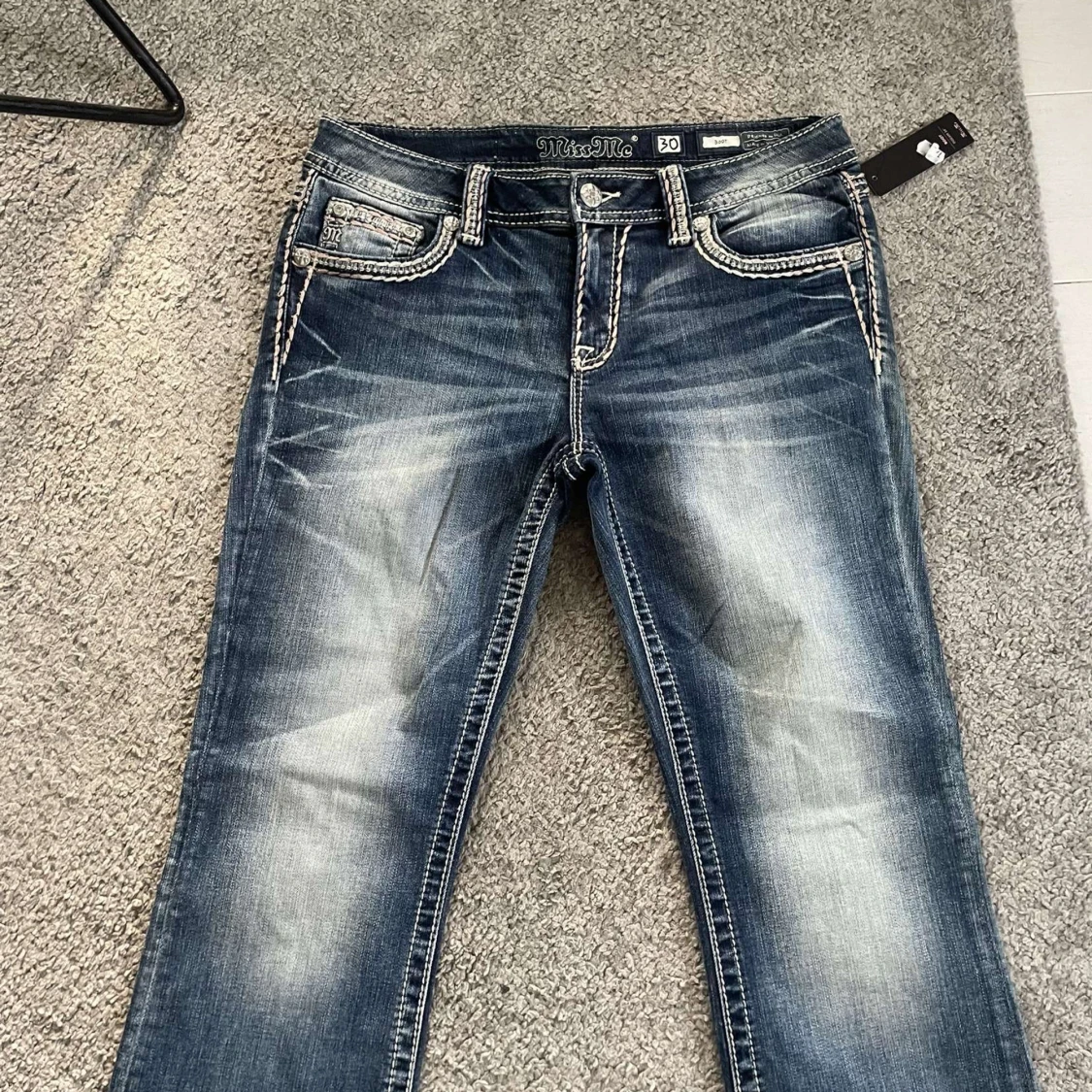 Miss Me bootcut jeans med broderi - 3