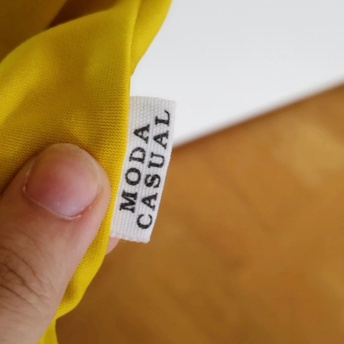 Y2k Gul linnetopp med snörning från Moda Casual - 2