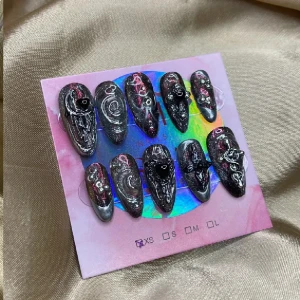 Y2kGal (XS);Medium Almond - XS: 14 mm, 11 mm, 11,5 mm, 10 mm, 8 mm 