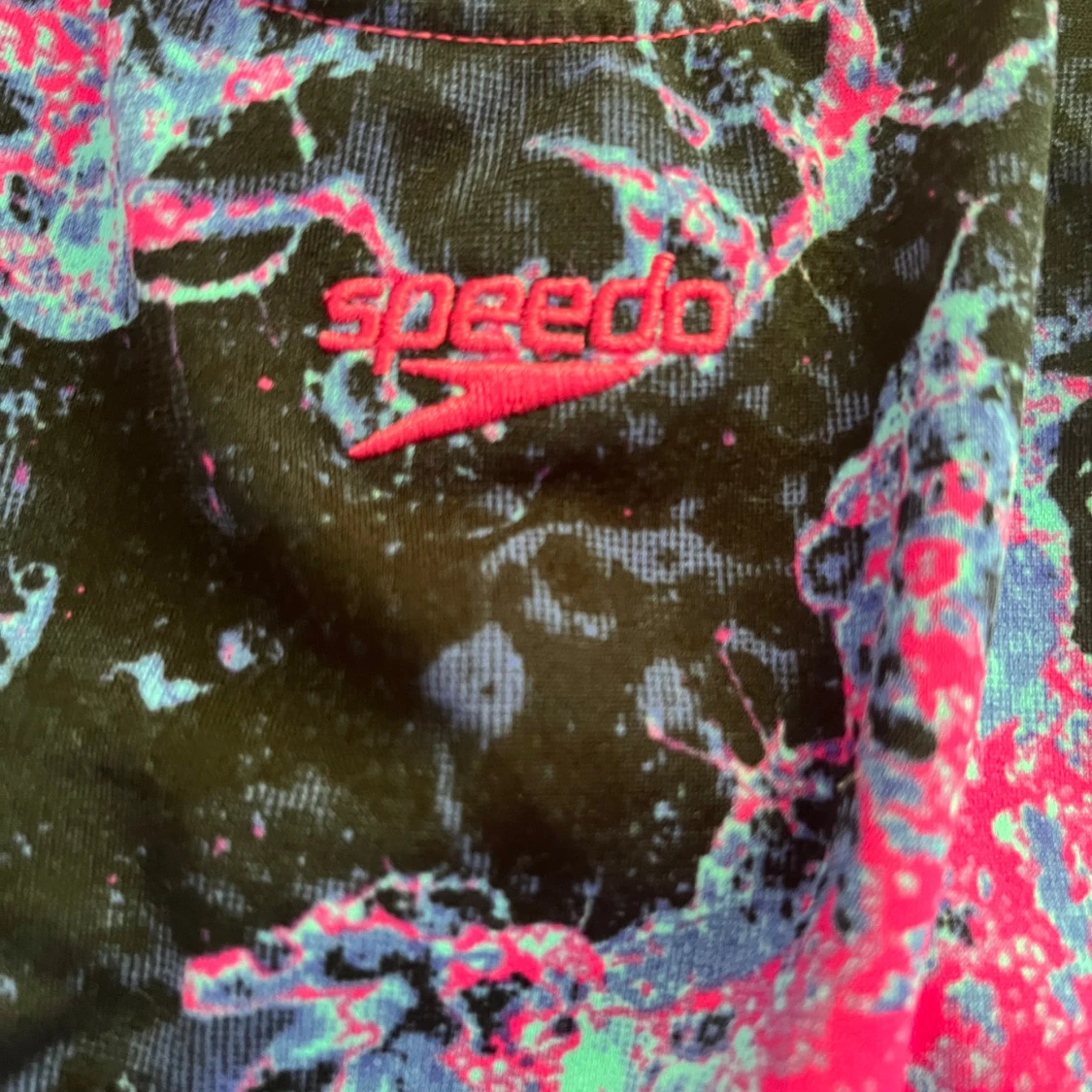 Speedo baddräkt i neonfärger - 1