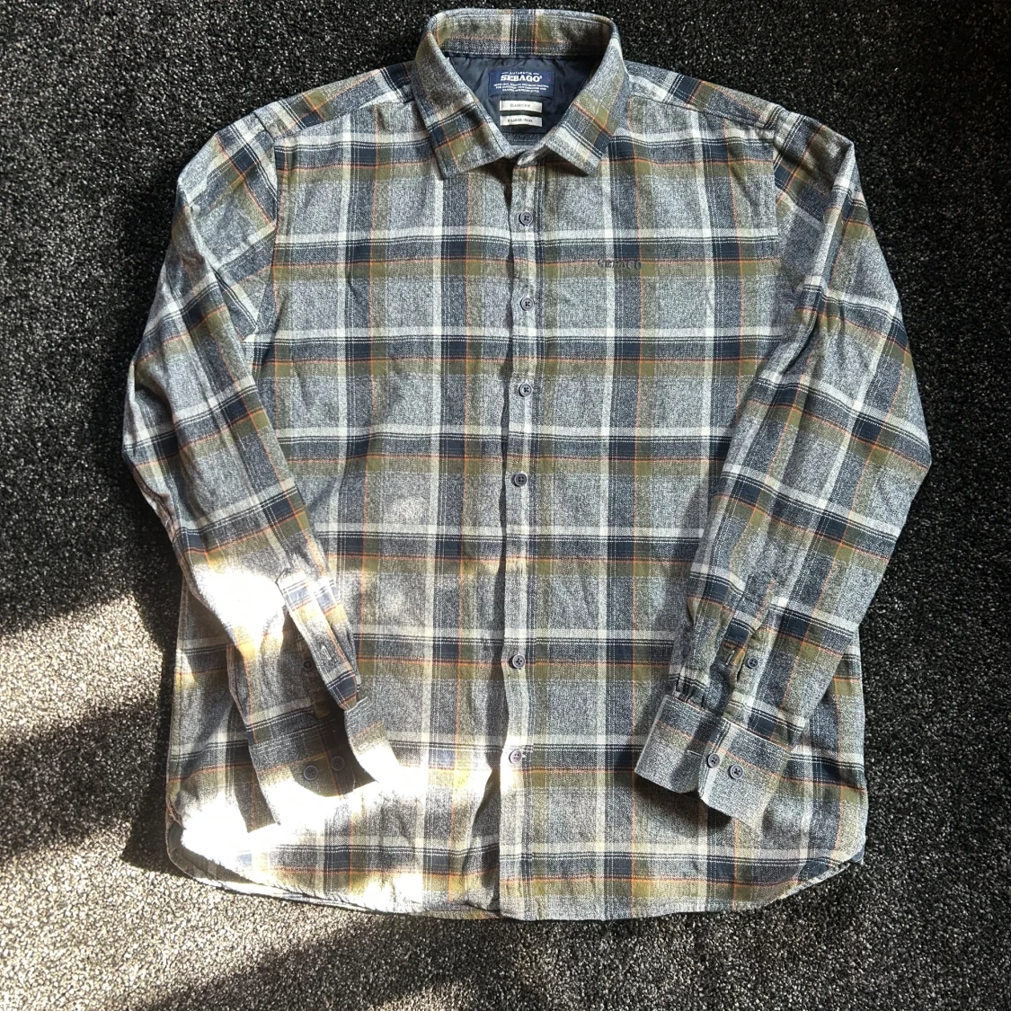 Sebrago skjorta 44 classic fit  - 1