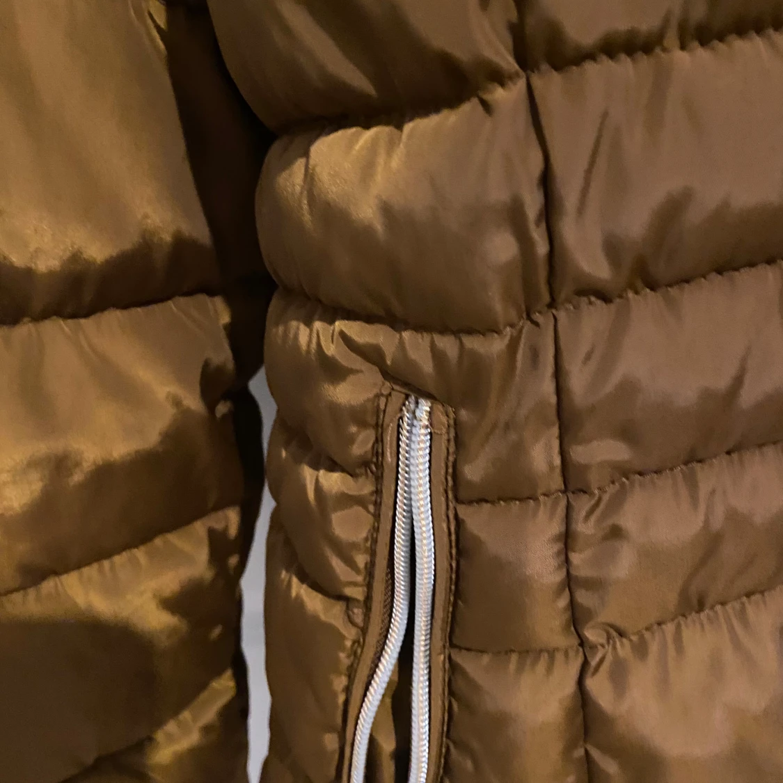 Brun dunjacka från Lindex - 2