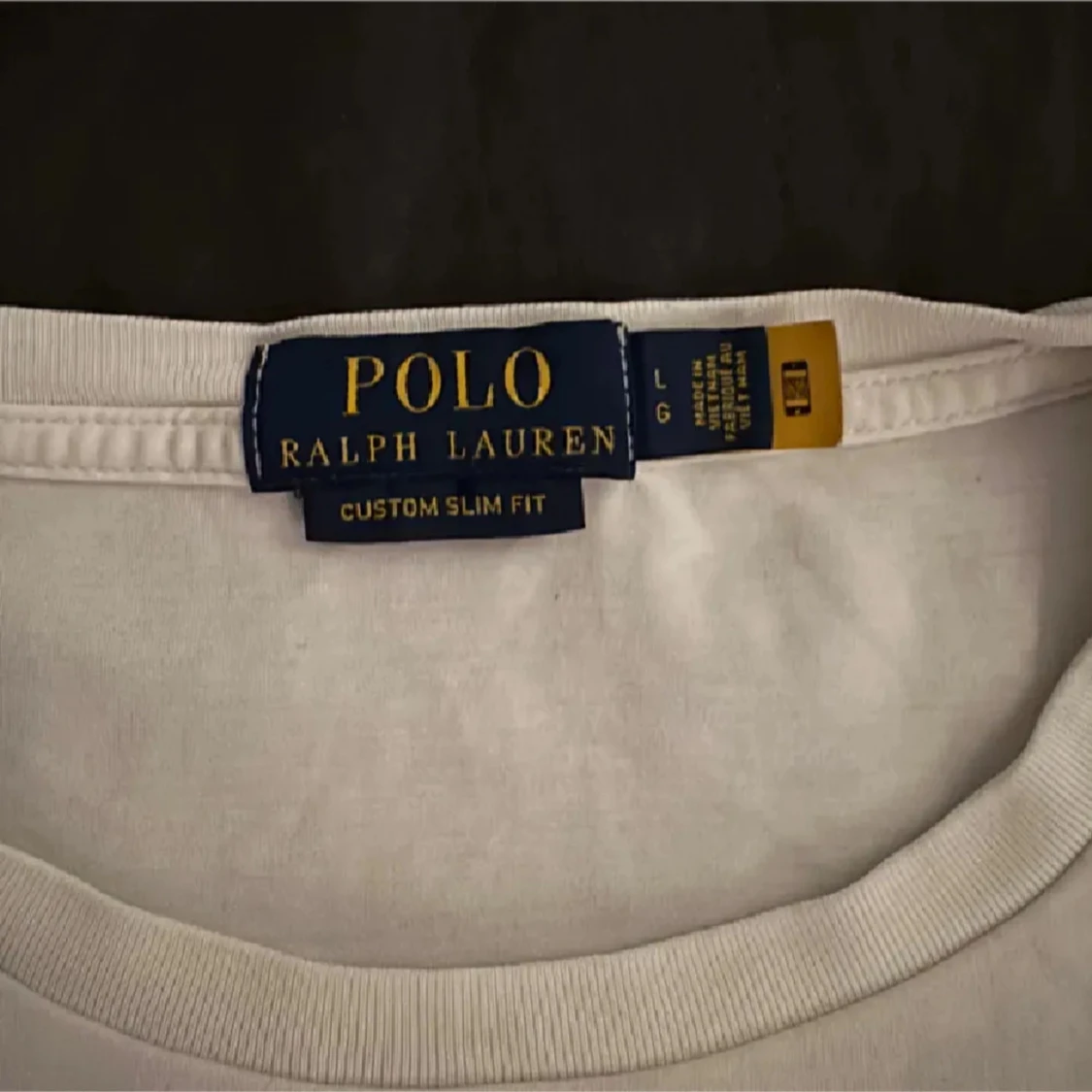 Vit långärmad tröja från Ralph Lauren - 1
