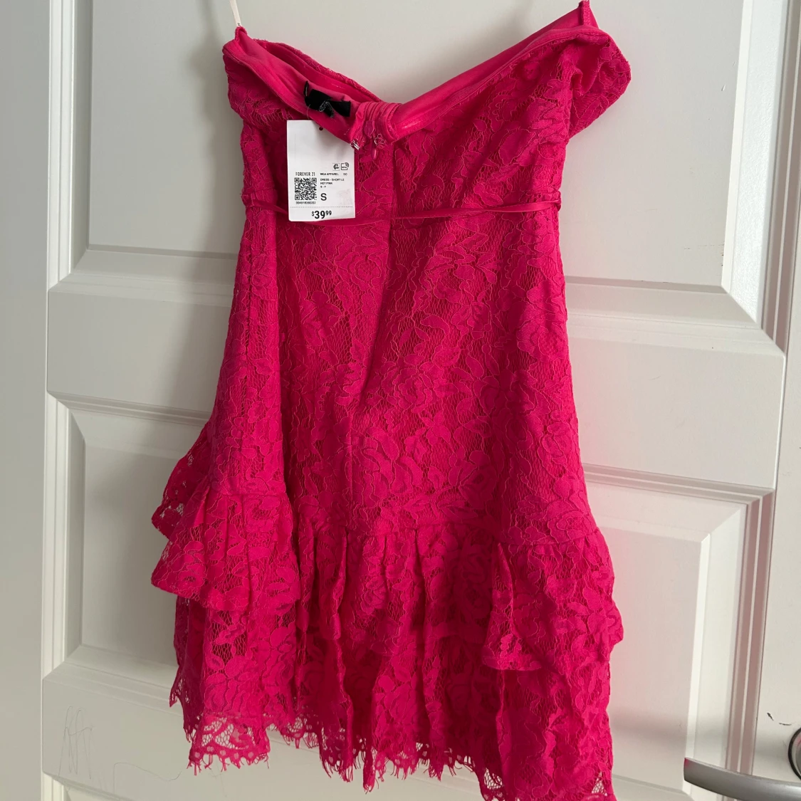 Rosa spetsklänning från Forever 21 - 3