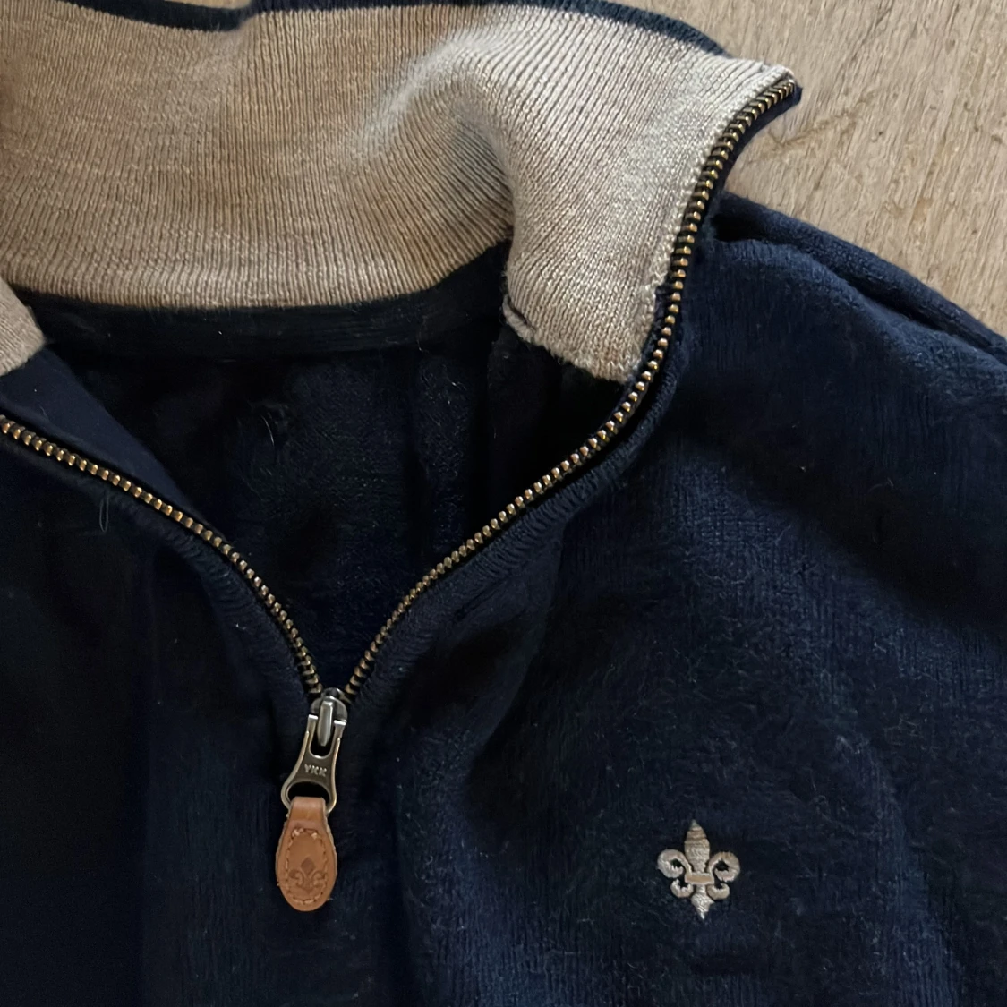 Mörkblå halfzip från Morris - 1