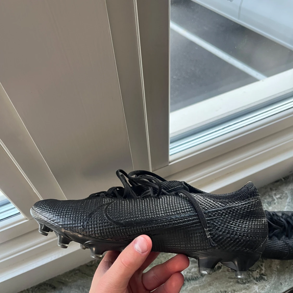 Svarta Nike Mercurial fotbollsskor - 3