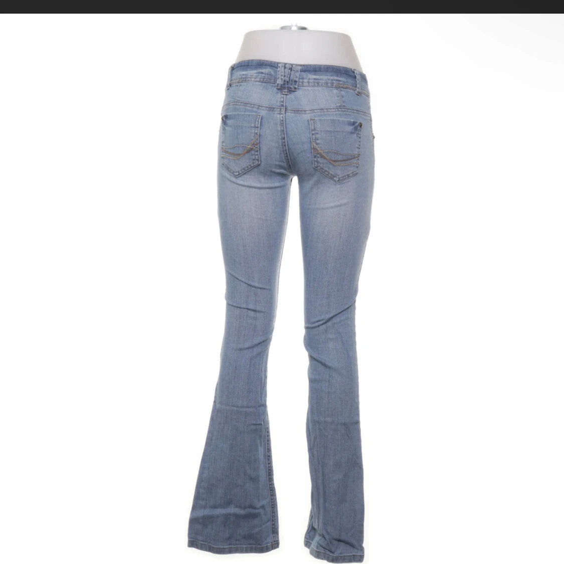 Ljusblå bootcut jeans från Canda - 2