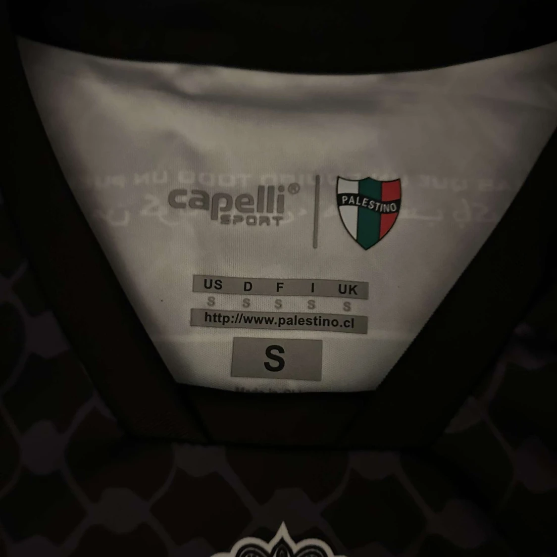 Svart specialist edition Palestina fotbollströja  - 1