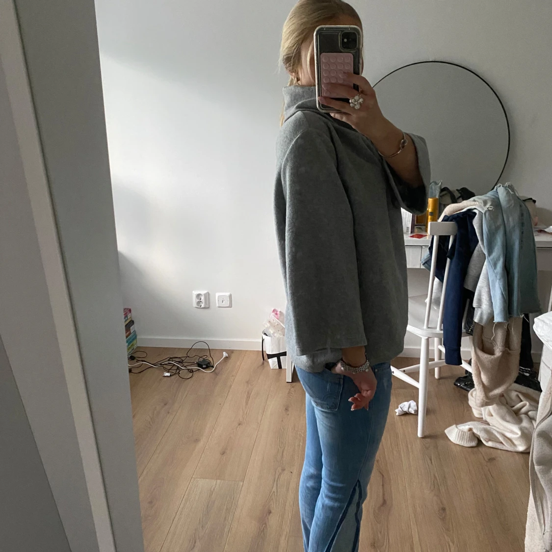 Grå polotröja - 1