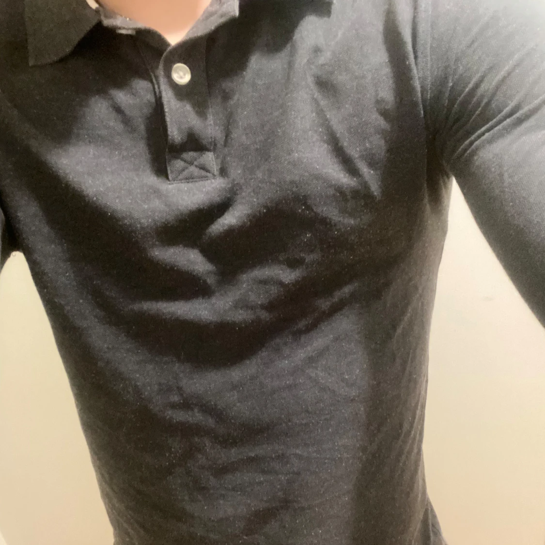 Mörkgrå pikétröja från Pier One - 2