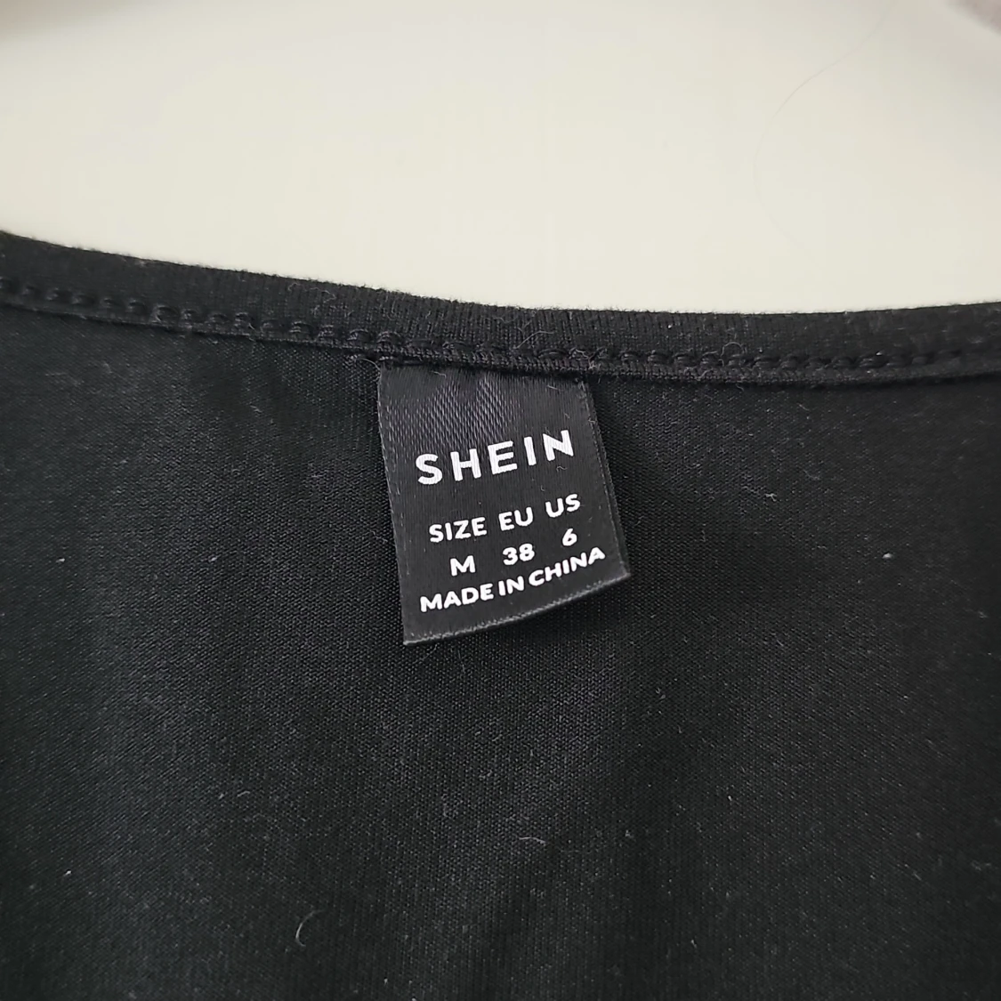 Svart korsett från Shein - 2