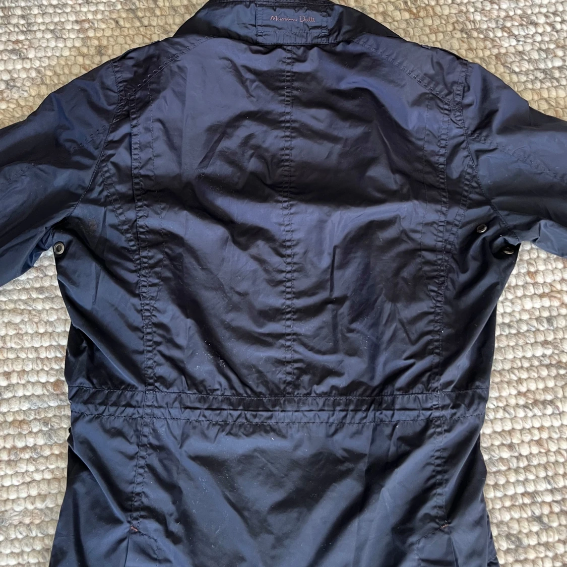 Marinblå fieldjacket massimodutti - 2