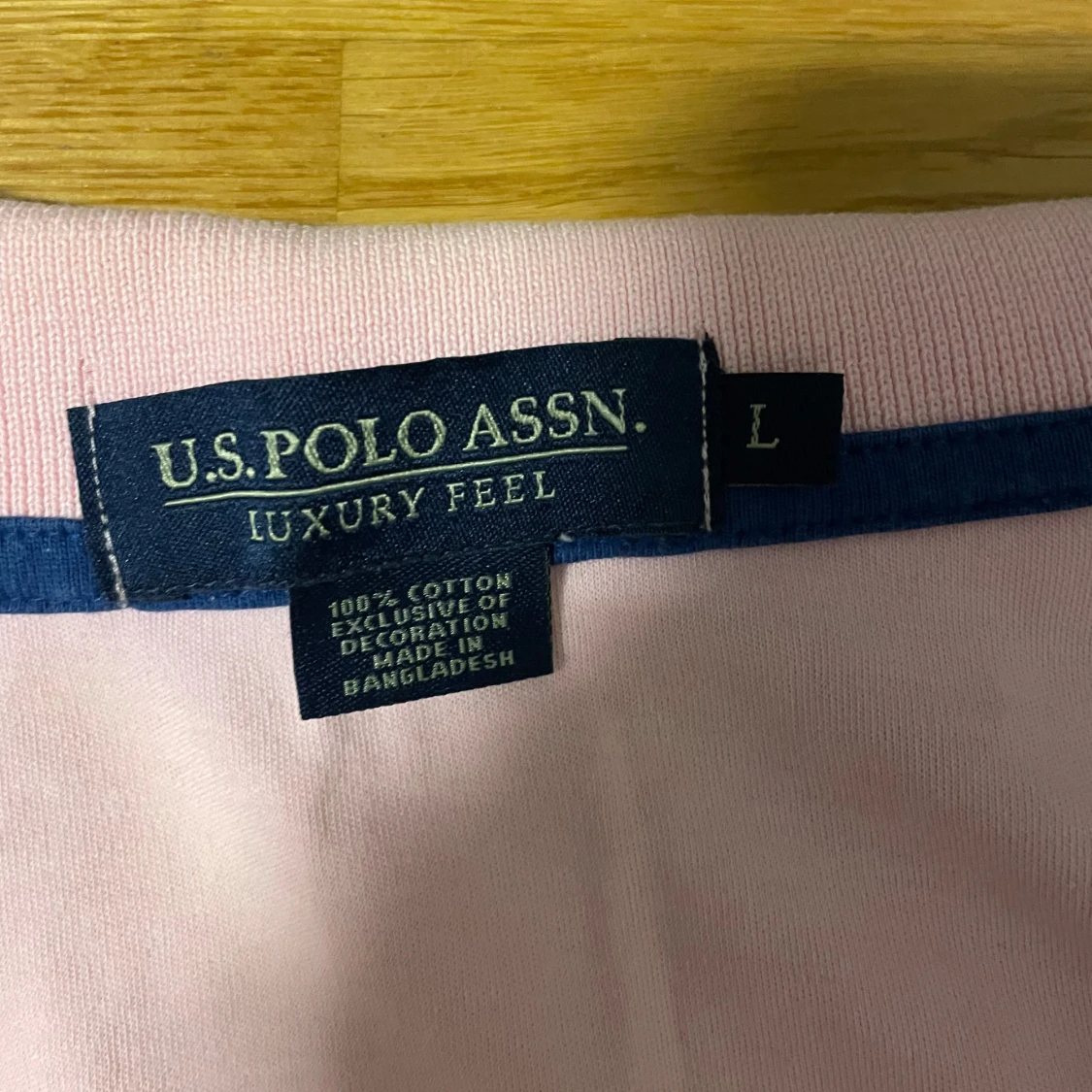 Rosa pikétröja från U.S. Polo Assn. - 1