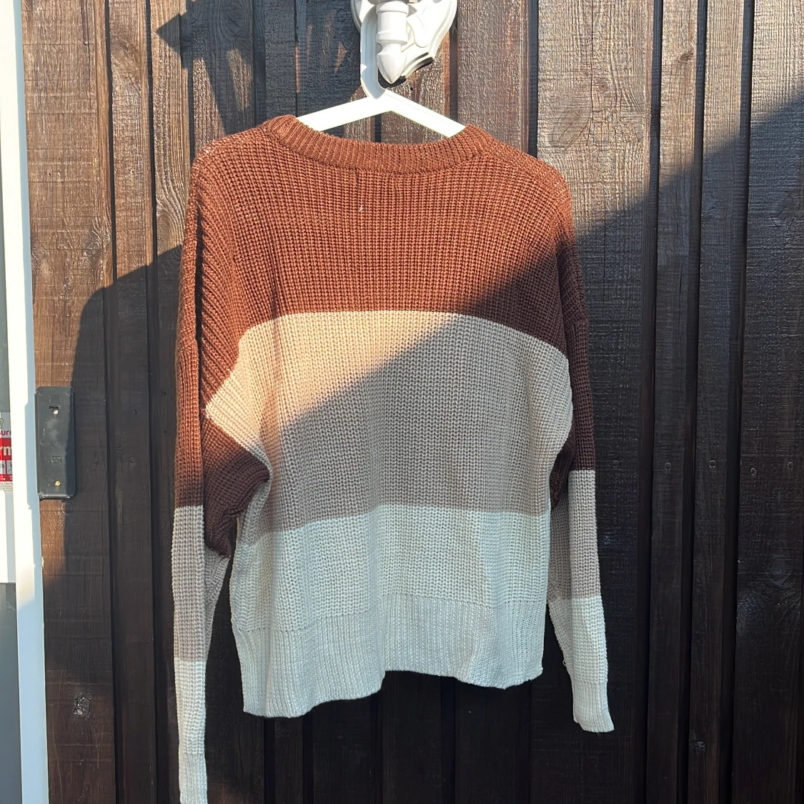 Randig stickad tröja från Stradivarius - 1