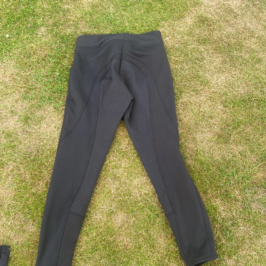 Svarta ridleggings från Horze, fleecefodrade - 1