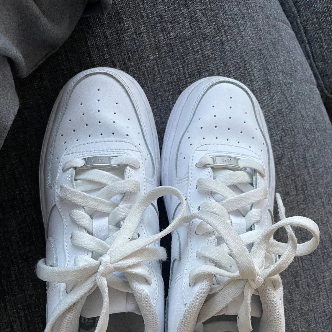 Nike Air Force 1 helvita sneakers - 2