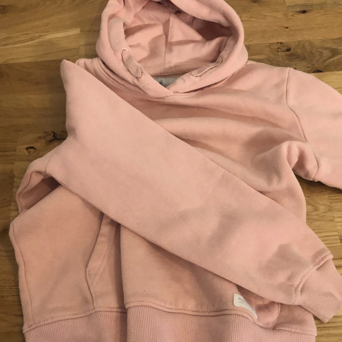 Ljusrosa hoodie från 157 - 4