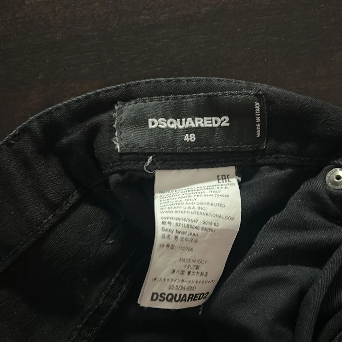Svarta jeans från DSQUARED2 - 1