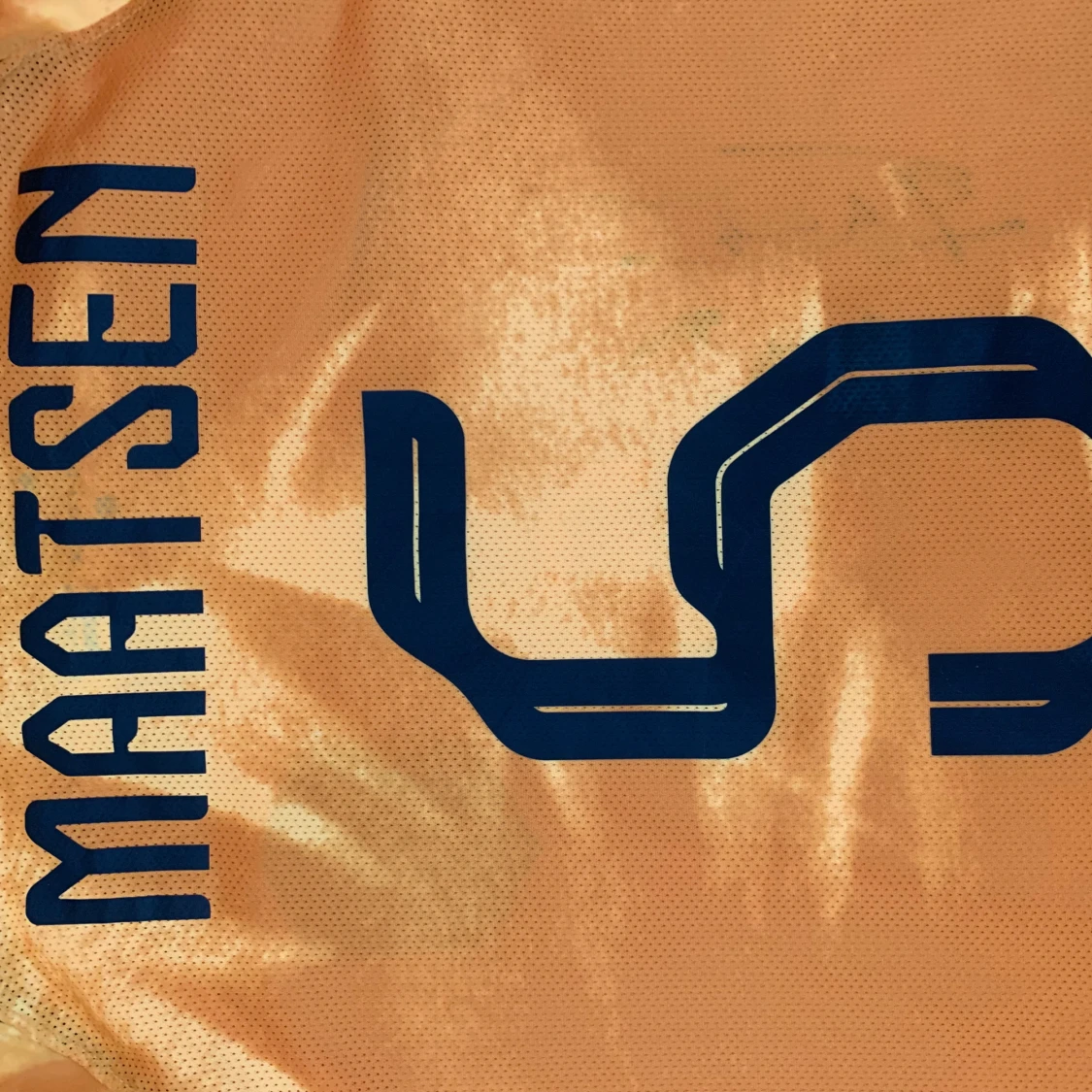 Signerad Ian Maatsen Nederländerna matchtröja - 3