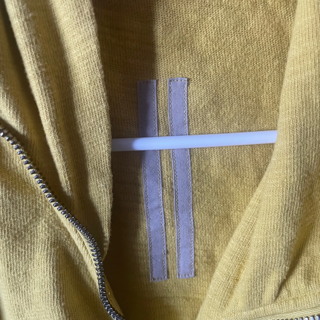 Rick Owens Yellow hoodie - 2