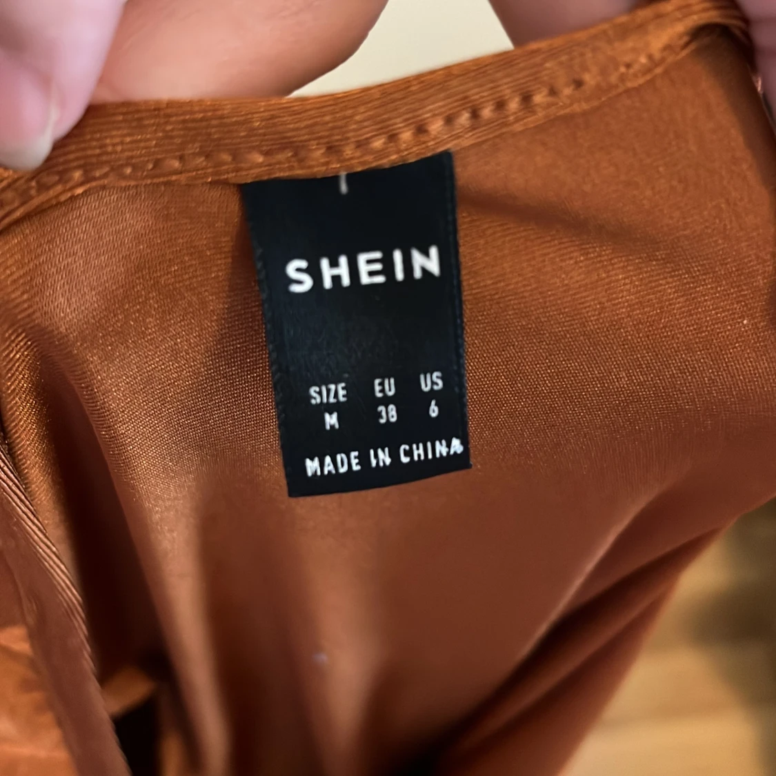 Brun klänning från Shein - 2