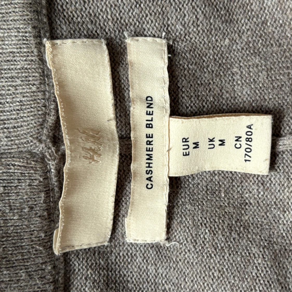 Mörk beiga Kashmir mjukis  - 2