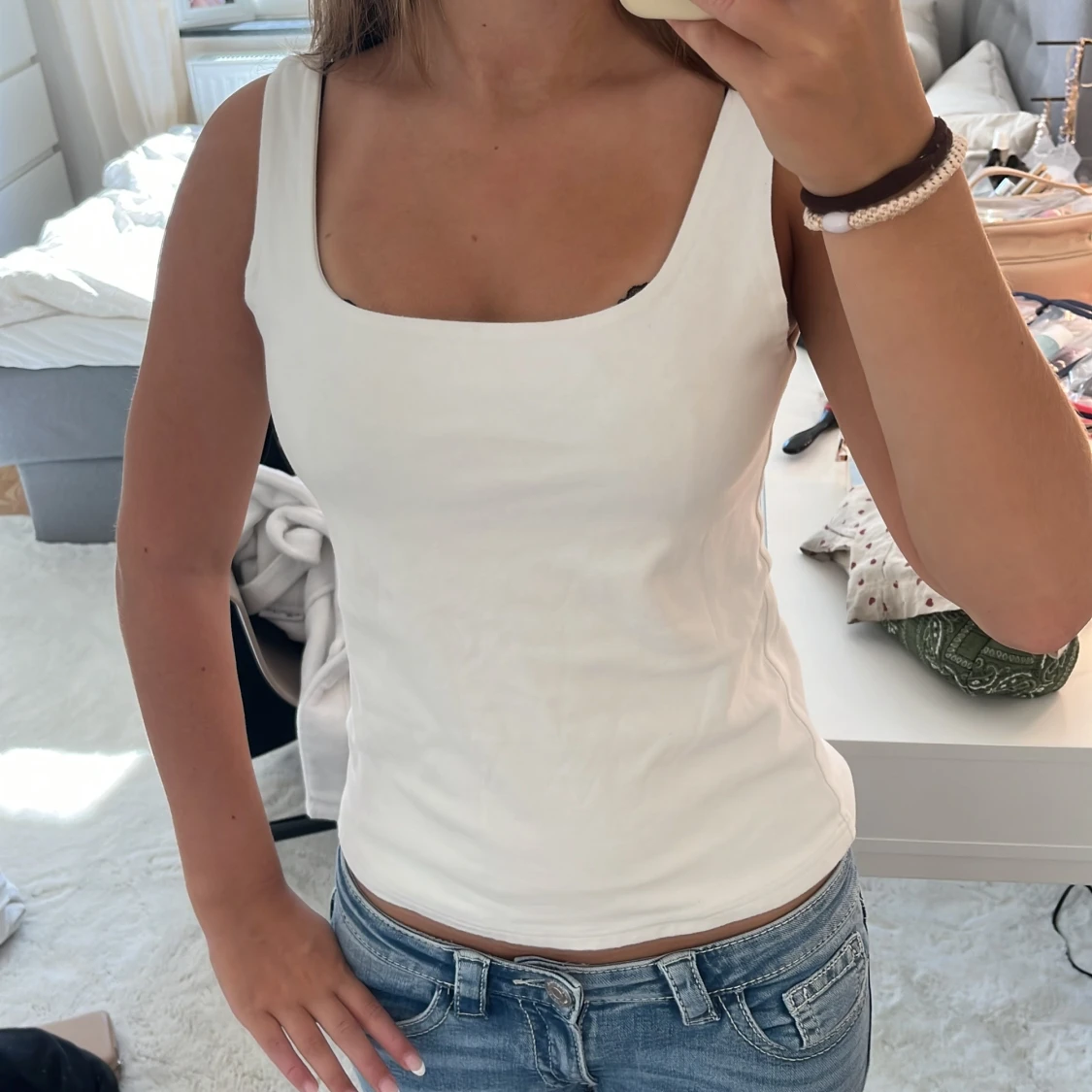 Vit linne från Bread & Boxers