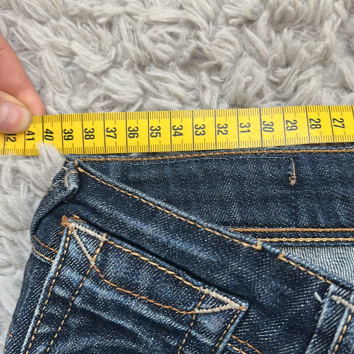 Lågmidjade jeans - 2