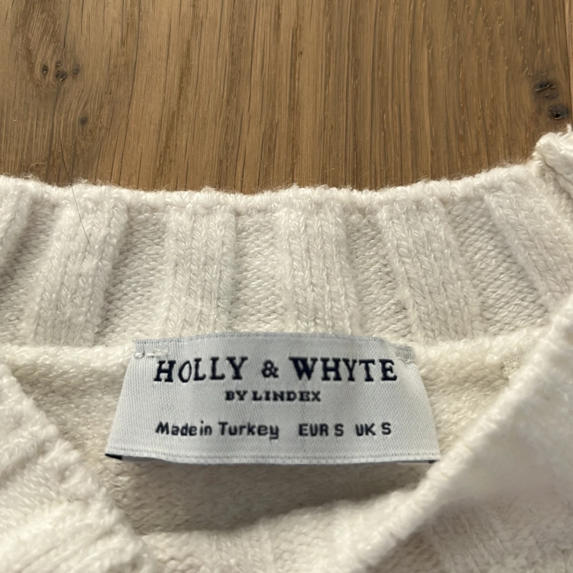 Vit stickad tröja Holly & Whyte - 2