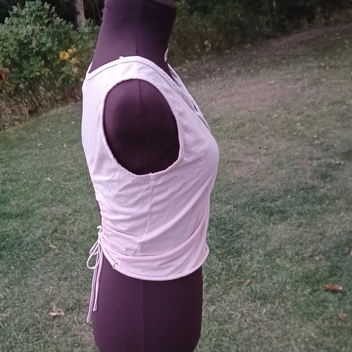 Ljusrosa croptop - 1