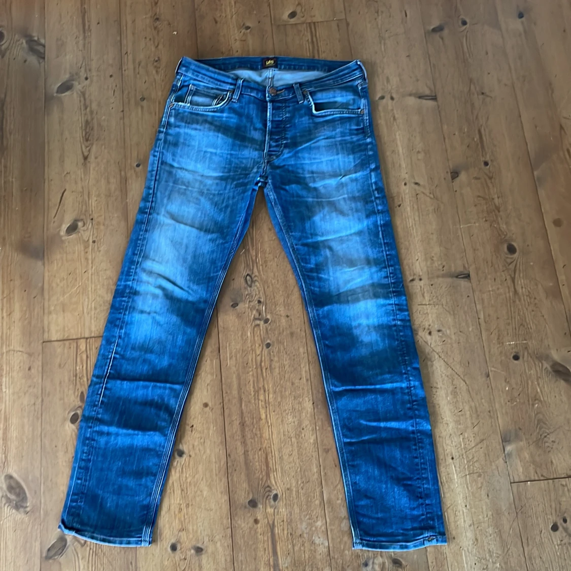 Lee Daren Button blå jeans W34 L34