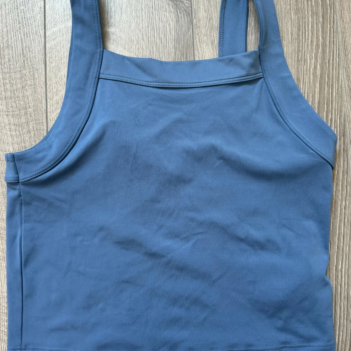 Blå linnetopp från Move, strl 170