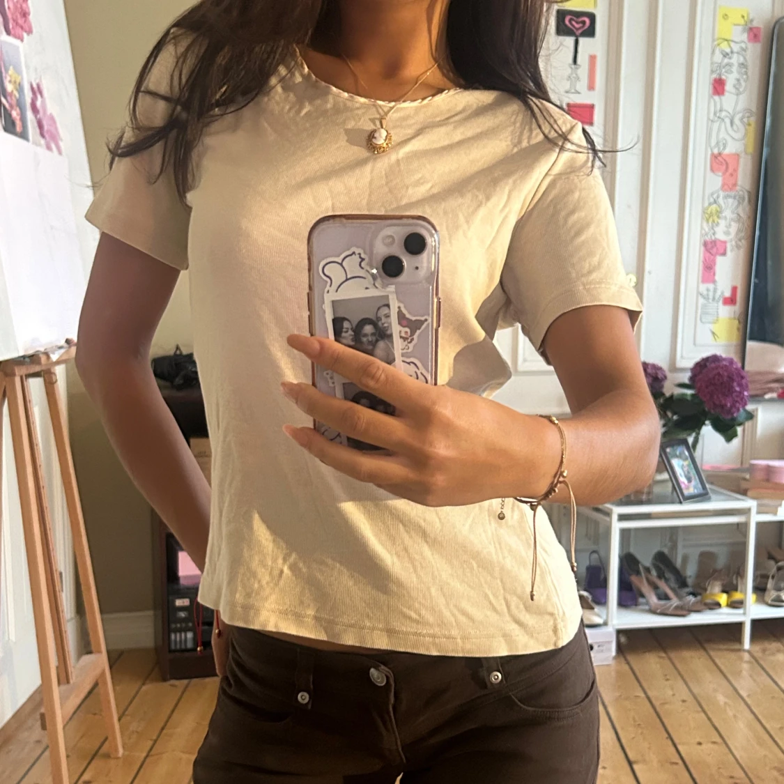 Basic beige tshirt
