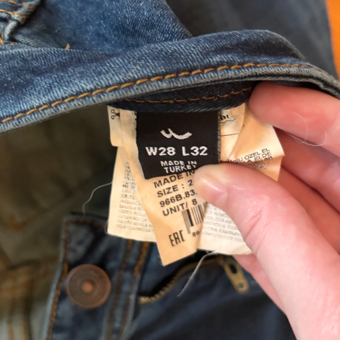 Lågmidjade jeans - 4