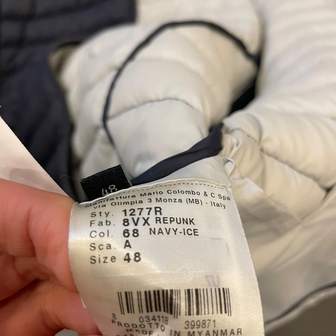 Mörkblå Colmar dunjacka  - 2