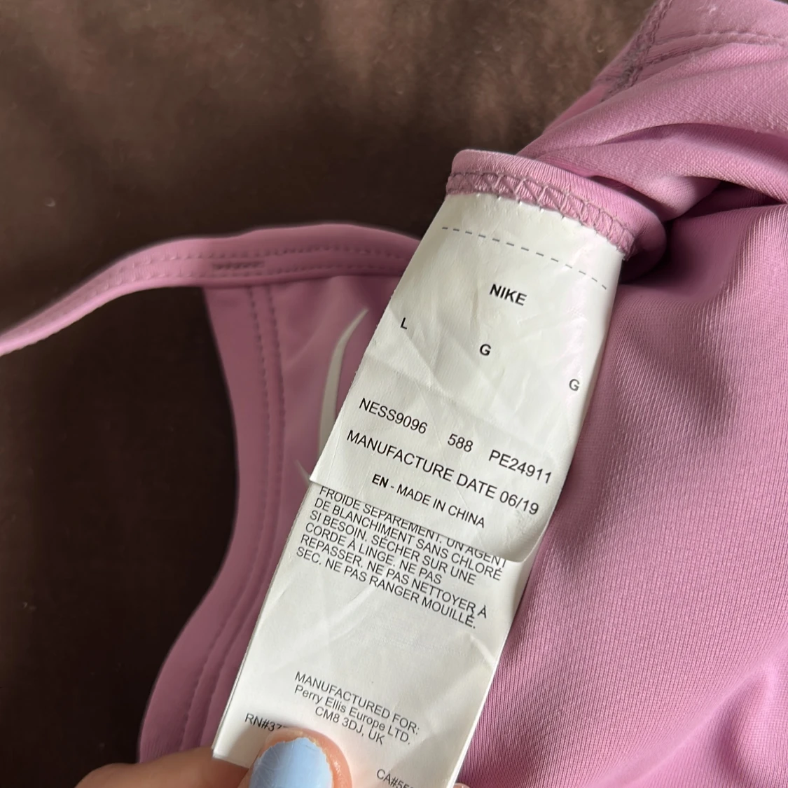 Ljusrosa linnetopp från Nike - 2