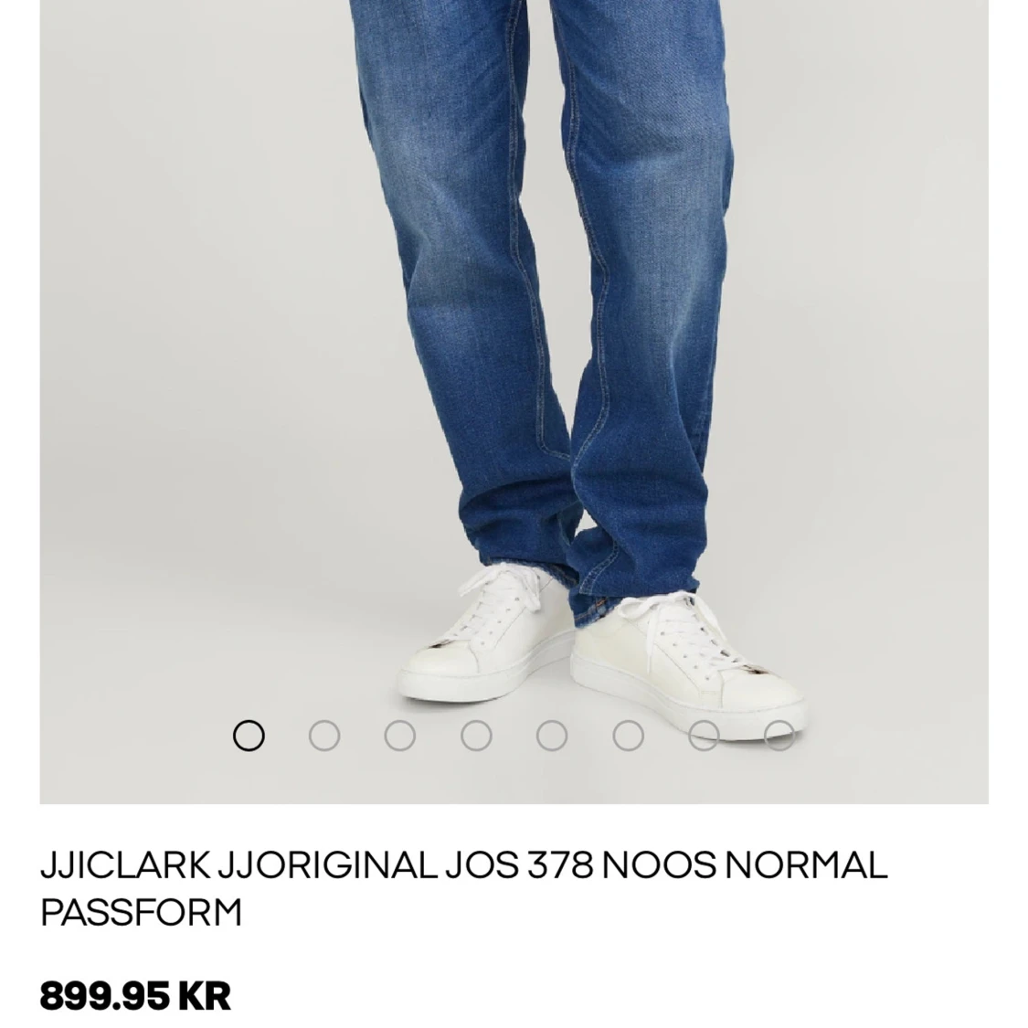 Blåa jeans regular fit herr - 2
