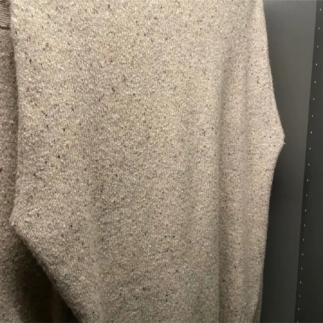 Beige stickad tröja från East West - 1