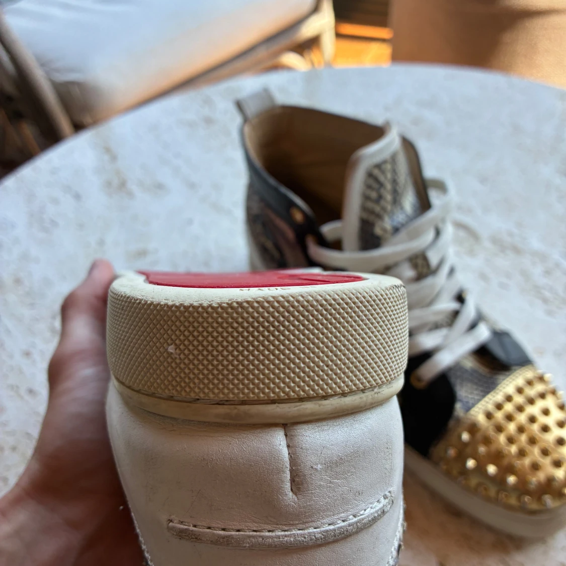 Christian Louboutin high top sneakers - 3