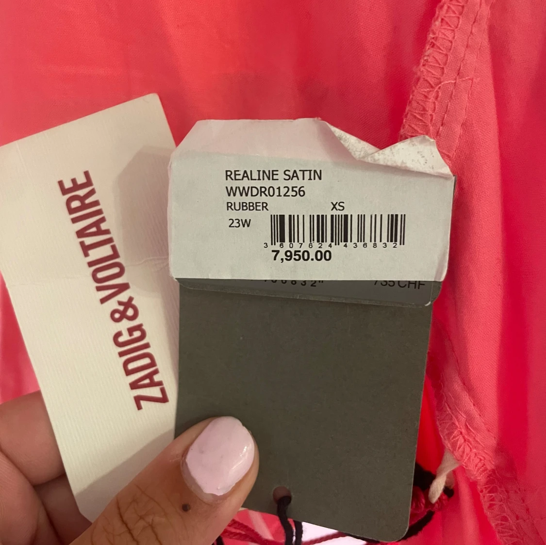 Rosa Zadig & Voltaire klänning - 2