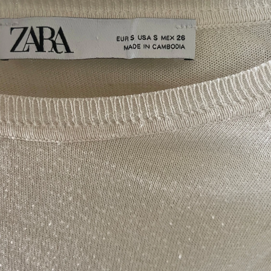 Randig långärmad tröja från Zara - 2