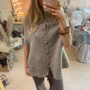 Stickad tröja - SUPER snygg❣️🤗❤️med mohair i sig