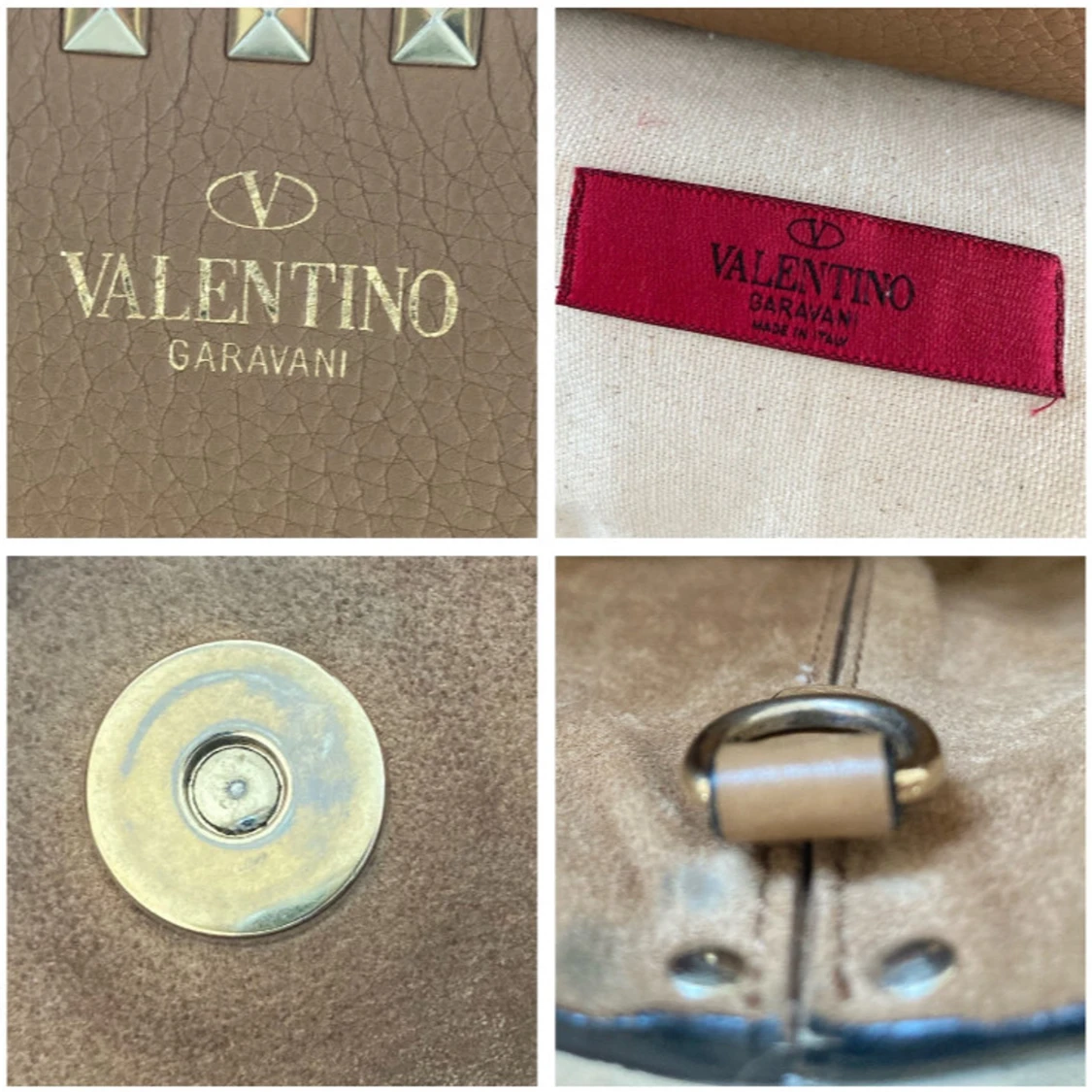 Valentino Garavani Rockstud Tote Bag axelväska - 2
