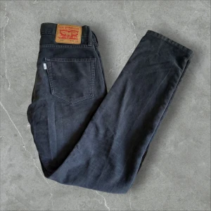 Levis jeans  - Säljer dessa riktigt sköna mörk gråa jeans från Levis. Storleken är W28 men sitter lite tight för mig som har W28.  Nypris 1249 kr. Mitt pris 275 kr. Dem sitter slim. Mycket fint skick. Priset är ej hugget i sten. Svarar på alla frågor. 😁