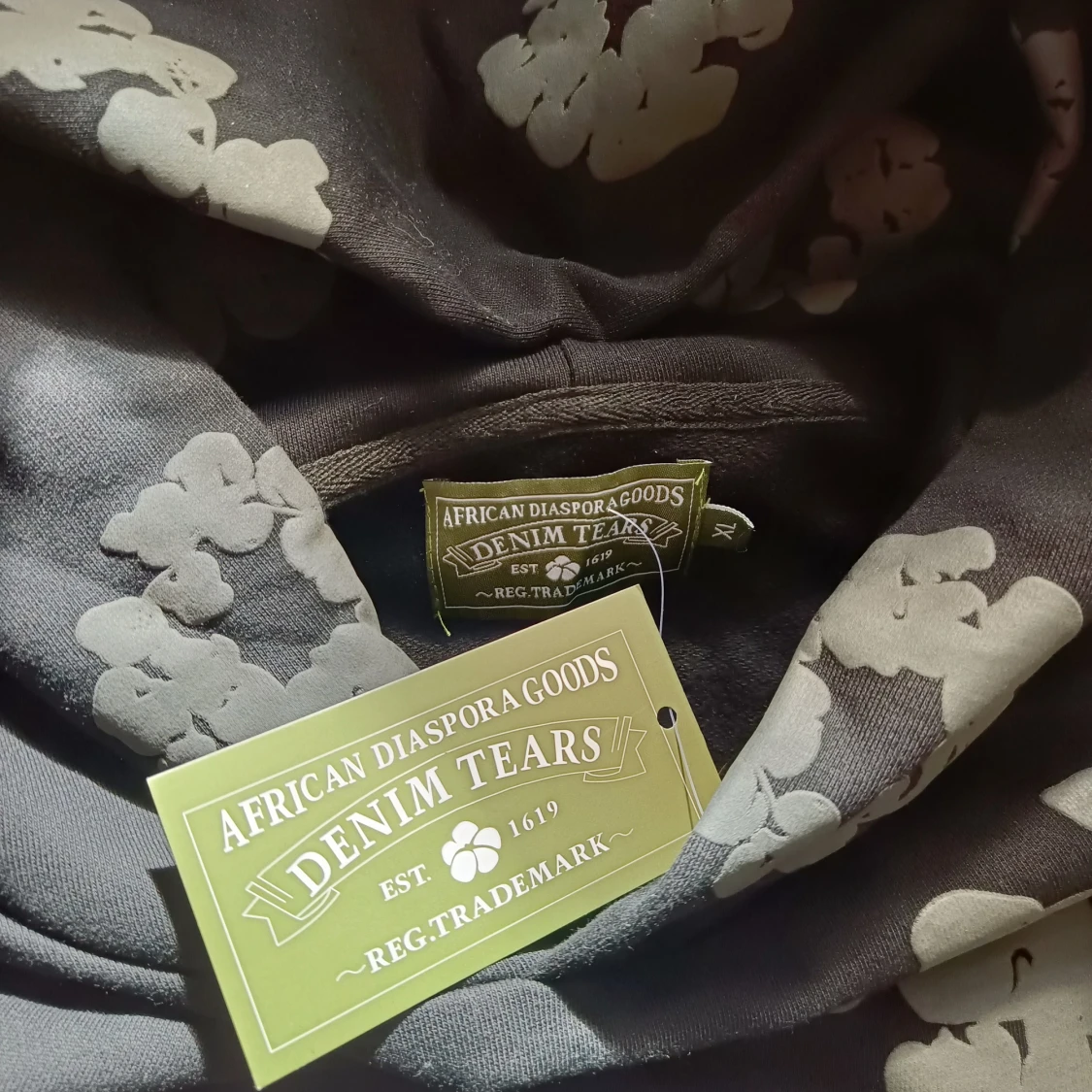 Denim Tears Hoodie | Strl. XL