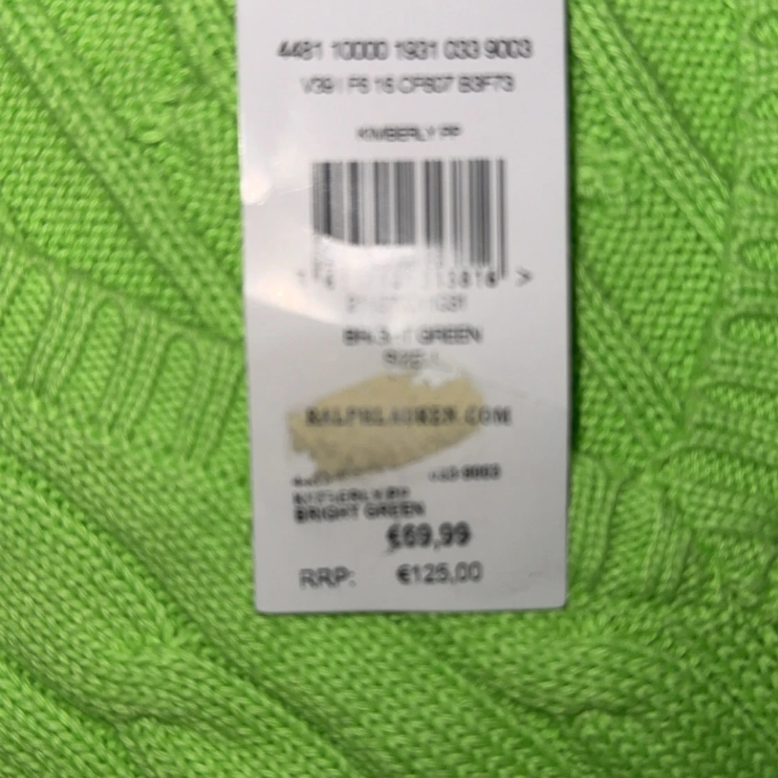 Grön stickad tröja från Ralph Lauren - 2