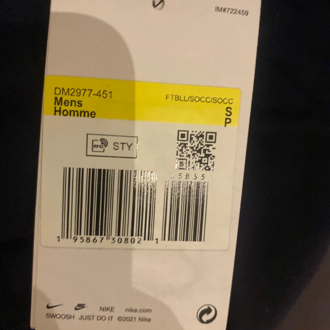 Mörkblå barcelona hoodie från Nike - 3