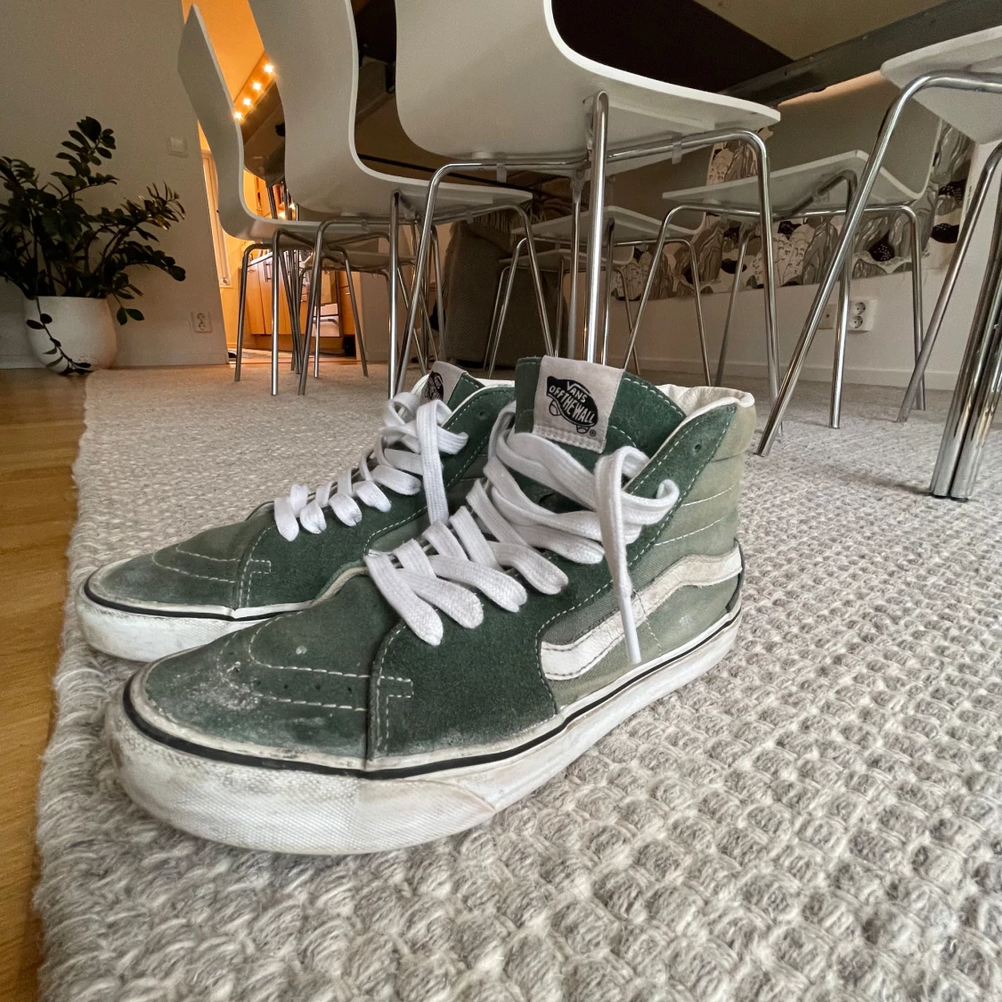 Gröna sneakers från Vans