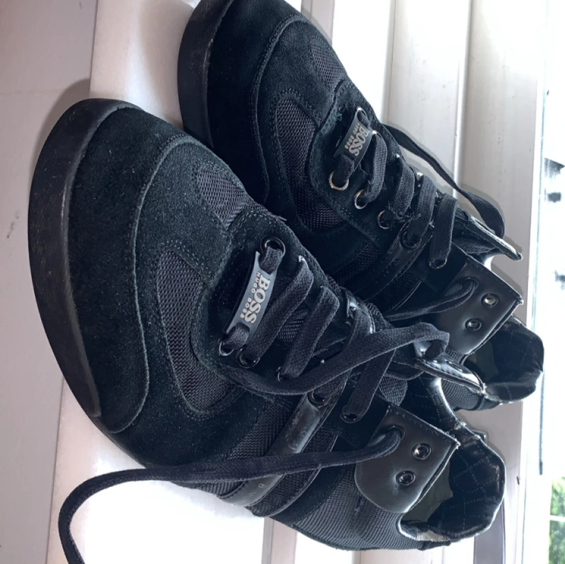 Svarta sneakers från BOSS