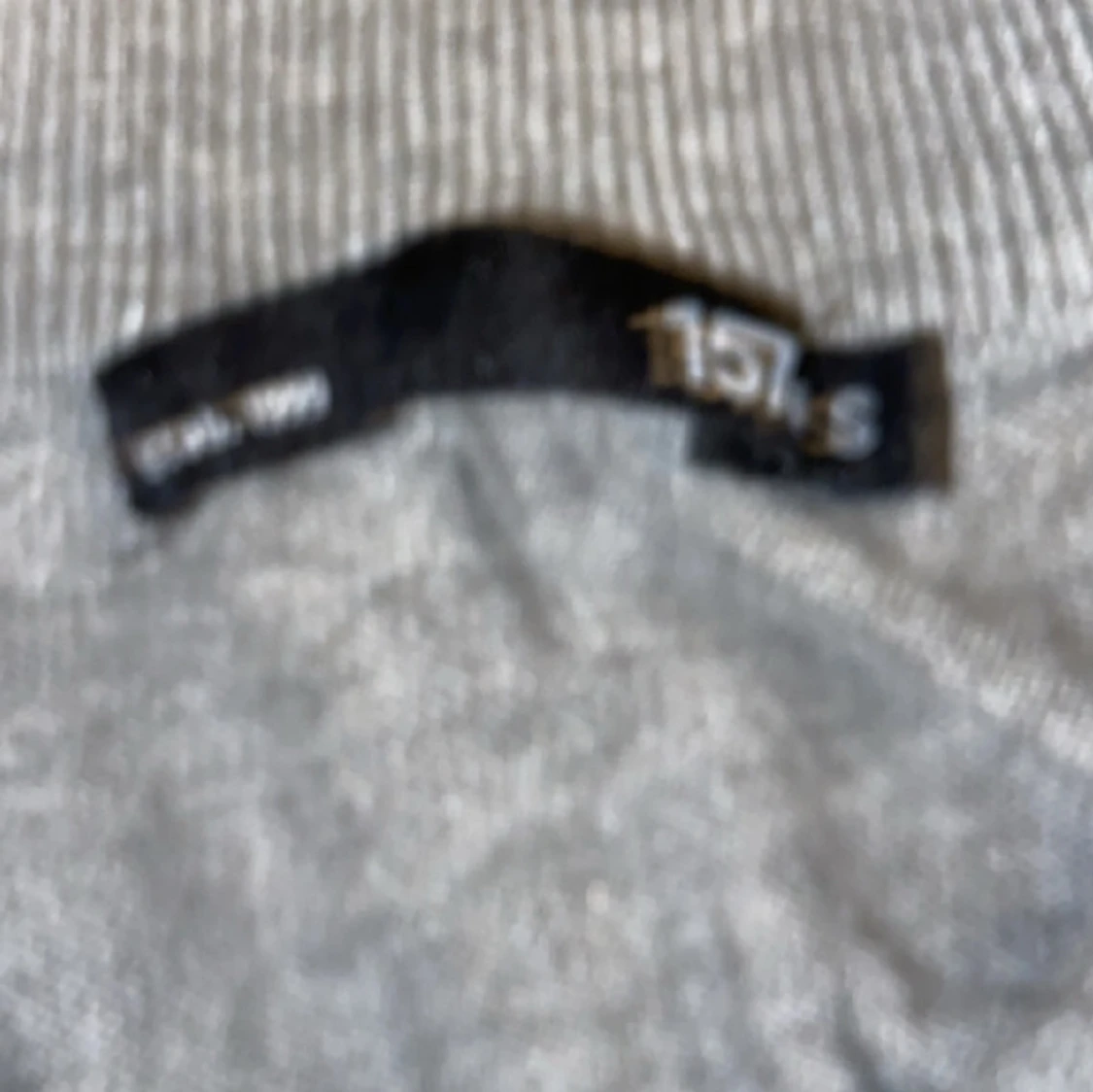 Grå halvzip-tröja från 1974 - 1